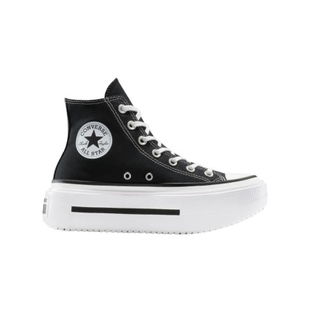 Converse Ctas Lift Double Stack Hi A12975C sneakers donna in tela nero