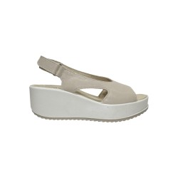 Igi&Co 7666033 sandali donna in pelle panna