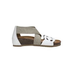 Igi&Co 7698000 sandali donna in pelle gaucho bianco