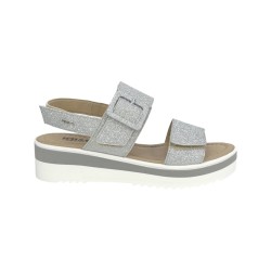 Igi&Co 3686211 sandali donna in pelle satinato silver