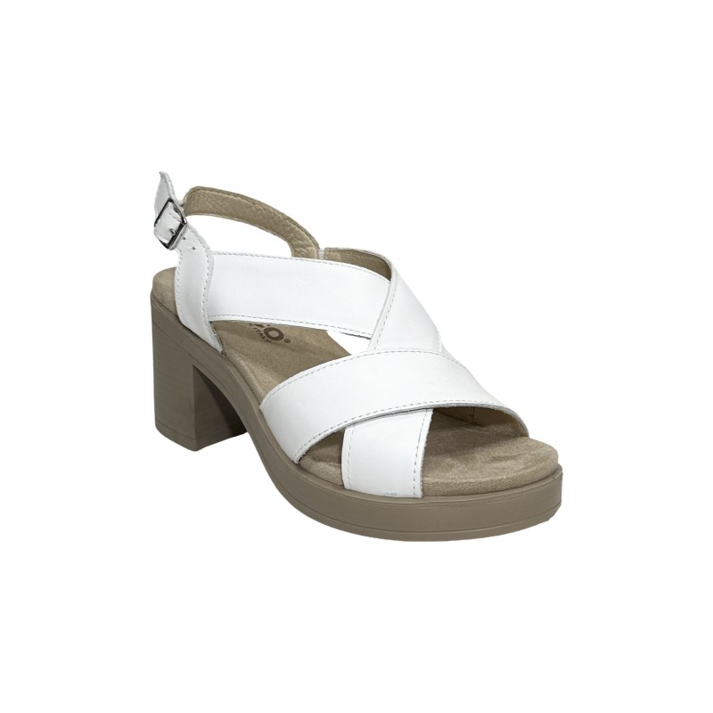 Igi&Co 7674133 sandali donna in pelle bianco