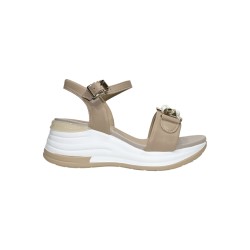 Keys K-11090 sandali donna in pelle beige