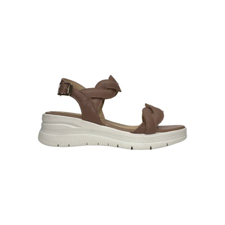 Keys K-11114 sandali donna in pelle marrone chiaro