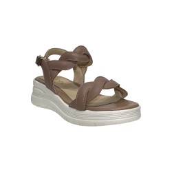 Keys K-11114 sandali donna in pelle marrone chiaro 2