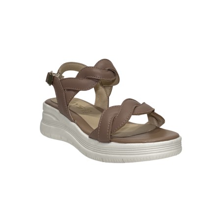 Keys K-11114 sandali donna in pelle marrone chiaro