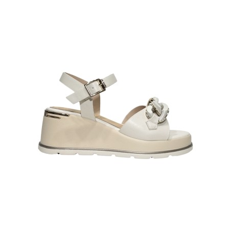 Keys K-11000 sandali donna in pelle color beige