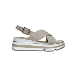 Keys K-11013 sandali donna in pelle color beige