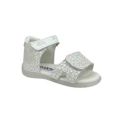 Primigi 3910211 sandali bambina in pelle bianco multicolor