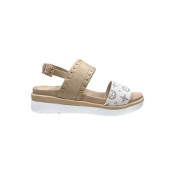 Laura Biagiotti 9080 sandali donna in similpelle nude