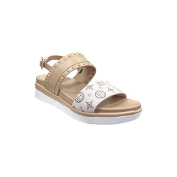 Laura Biagiotti 9080 sandali donna in similpelle nude 2
