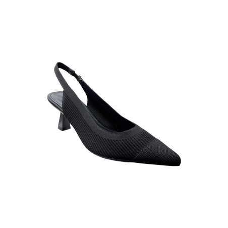 Keys K-10770 sandali donna in tessuto elasticizzato nero