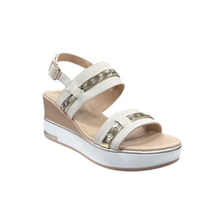 Renato Balestra RB2554 sandali donna in similpelle oro