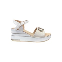 Renato Balestra RB2553 sandali donna in similpelle oro