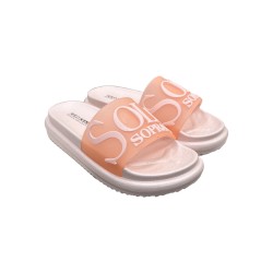 Solo Soprani Beach SSW519N95 sandali mare donna con fascia semi trasparente rosa