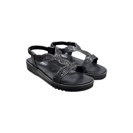 Solo Soprani Beach SSW519N48 sandali mare donna gommati neri