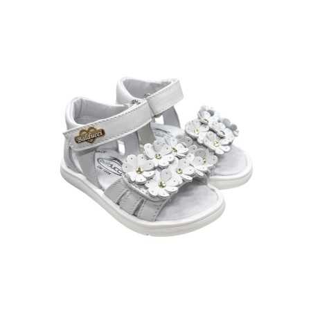 Balducci CITA6962B sandali bambina in vera pelle bianco