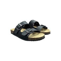 Bionatura BKTHESD-25-BSNER sandali donna in pelle nero