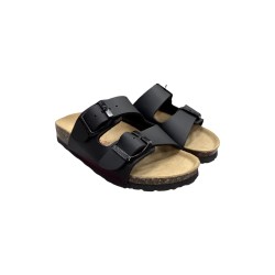 Bionatura 22B1000-B-CHANER sandali bambino in pelle nero