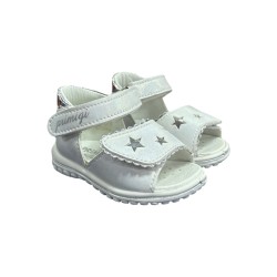 Primigi 7864911 sandali bambina in pelle bianco