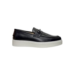 Exton 833 mocassini uomo in pelle nero