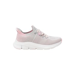 Refresh 172504 sneakers donna in tessuto grigio nude