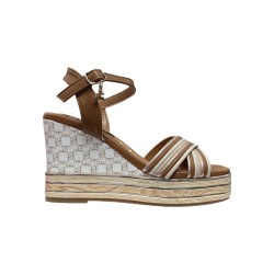 Nazareno Gabrielli 7313 sandali donna in pelle color cuoio