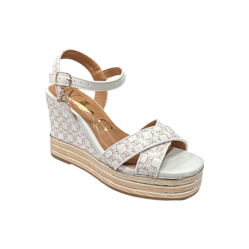 Nazareno Gabrielli 7316 sandali donna in pelle bianco