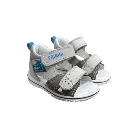 Primigi 7865022 sandali bambino in pelle nabuk grigio