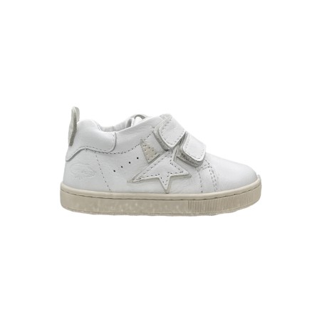 Balducci Soft CITA6753B sneakers bambina primi passi in pelle bianco avorio