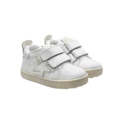 Balducci Soft CITA6753B sneakers bambina primi passi in pelle bianco avorio 2