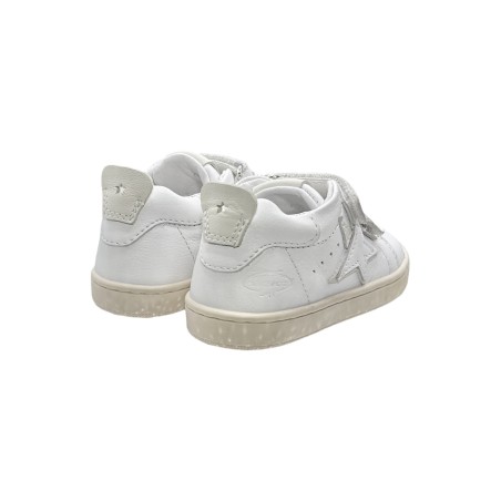 Balducci Soft CITA6753B sneakers bambina primi passi in pelle bianco avorio