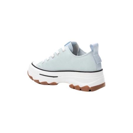 Refresh 172477 sneakers donna in tessuto verde acqua