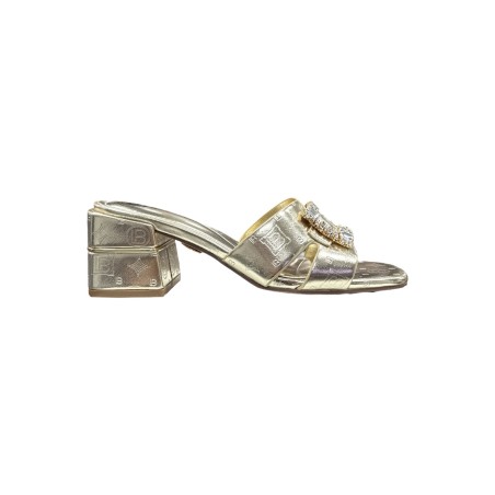 Laura Biagiotti 9040 sandali donna in similpelle oro