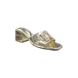Laura Biagiotti 9040 sandali donna in similpelle oro 2