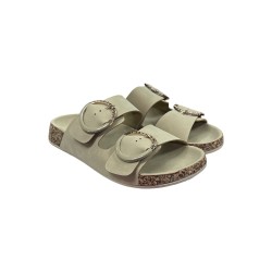 Solo Soprani Beach SSW519N21 sandali donna in nabuk beige