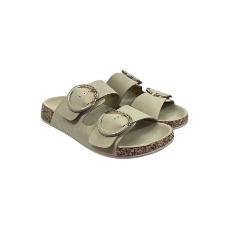 Solo Soprani Beach SSW519N21 sandali donna in nabuk beige