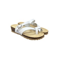 Bionatura 12A456-IM-BYCBIA sandali donna in pelle bianco
