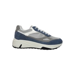 Igi&Co 7637800 sneakers uomo in camoscio jeans