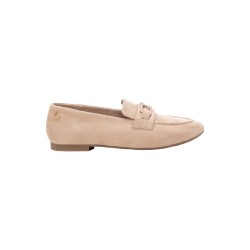 Xti 144069 mocassini donna in camoscio beige