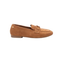 Xti 144069 mocassini donna in camoscio camel
