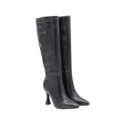 Solo Soprani SOLO22ST 322 stivali donna in ecopelle nero
