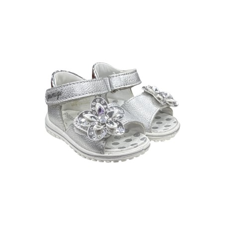 Primigi 7864811 sandali bambina in pelle argento