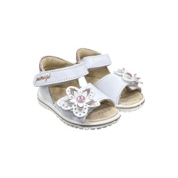 Primigi 7864866 sandali bambina in pelle bianco