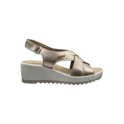 Enval Soft 7778711 sandali donna in pelle champagne