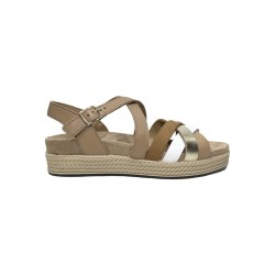 Igi&Co 766900 sandali donna in pelle marrone chiaro