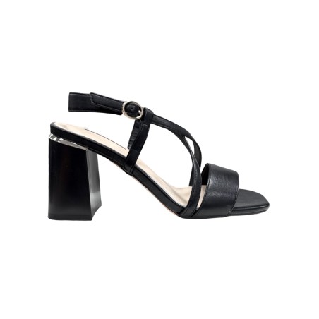Keys K-10782 sandali donna in pelle nero