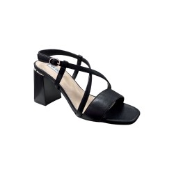 Keys K-10782 sandali donna in pelle nero 2