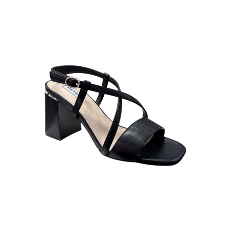 Keys K-10782 sandali donna in pelle nero