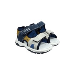 Primigi 7869200 sandali bambino in pelle nabuk blu