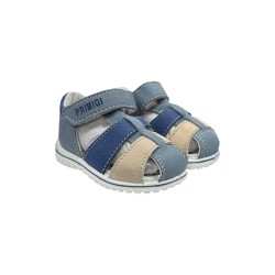 Primigi 7864688 sandali bambino in camoscio azzurro